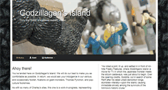 Desktop Screenshot of godzillagansisland.com